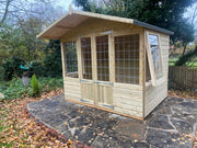 10 x 8 Loglap Lodge