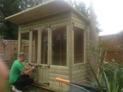 10 x 6 Loglap Contemporary Lodge