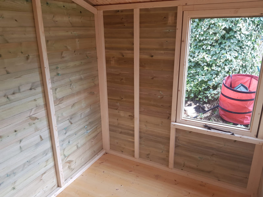 12 x 8 Loglap Lodge – Himleygardenbuildings