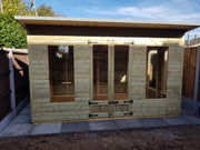 10 x 6 Loglap Contemporary Lodge