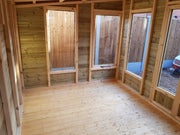 10 x 6 Loglap Contemporary Lodge