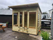 10 x 6 Loglap Contemporary Lodge