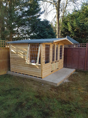 10 x 8 Loglap Lodge